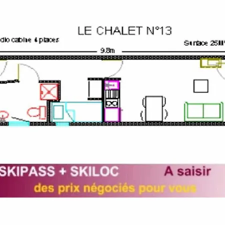 Apartamento Le - Piscine 13 - Pour 4 Personnes Mae-8744